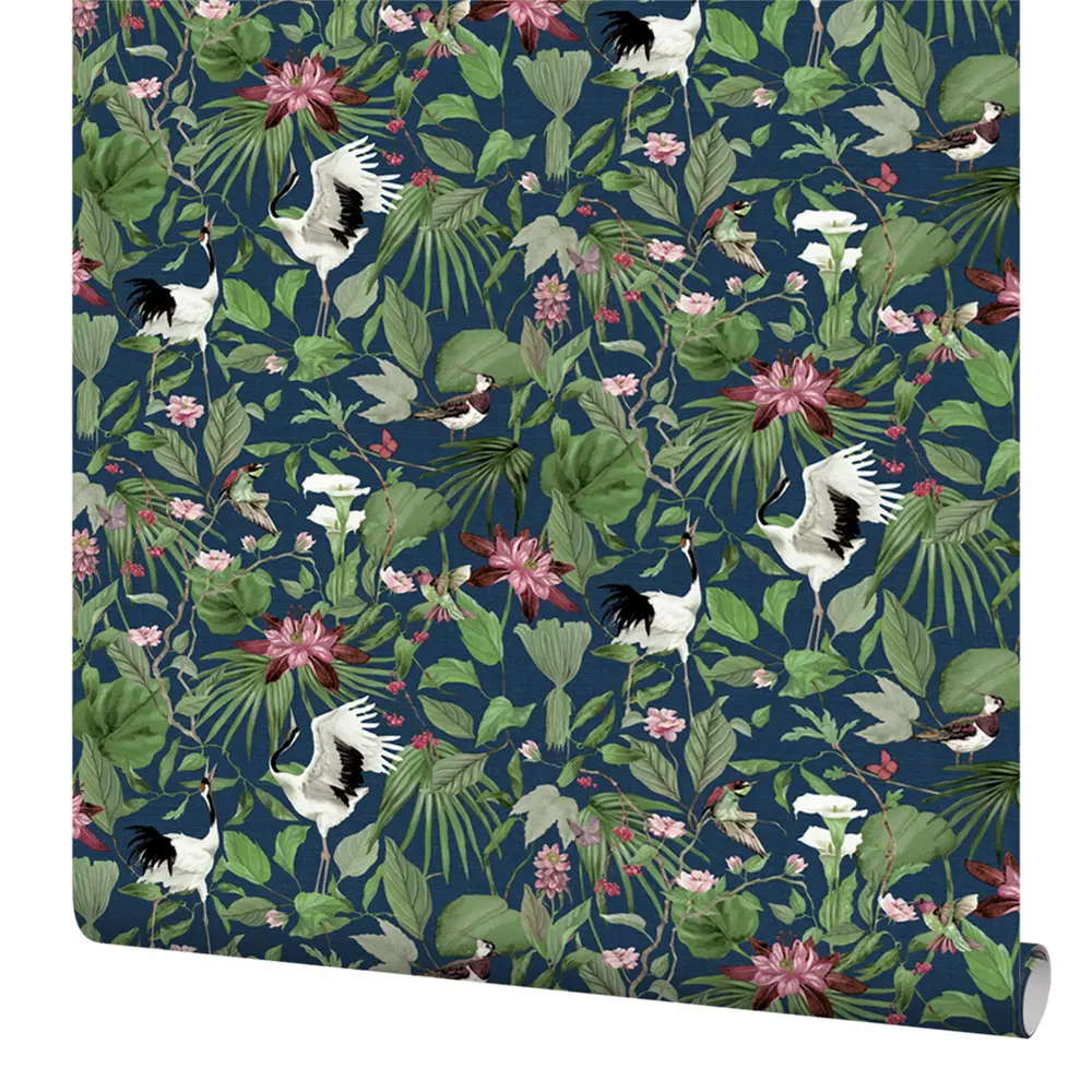 Обои флизелиновые Erismann Amazonik синие 1.06 м ЭР60464-05 Amazonika STLM-2075590