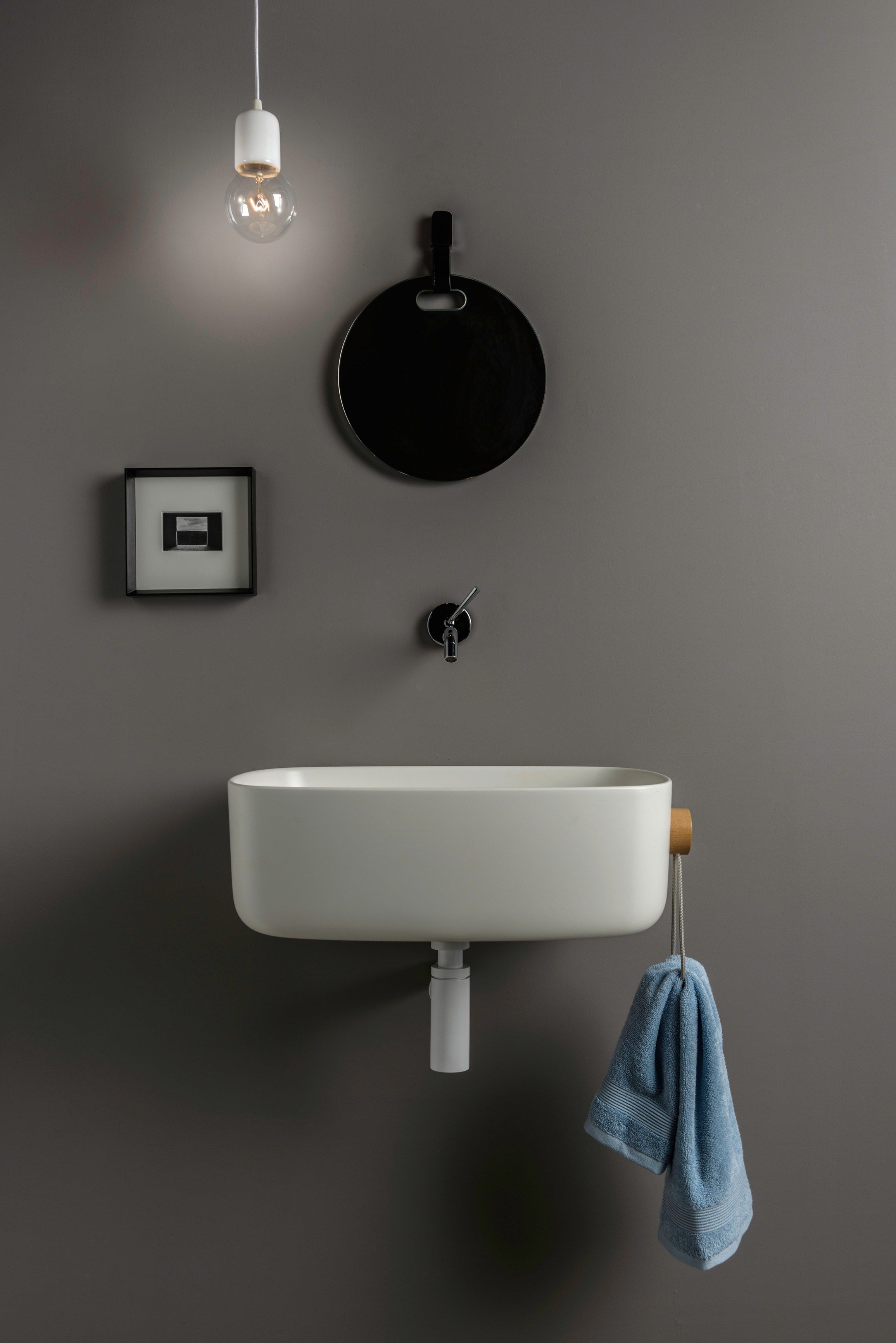 Одиночный подвесной умывальник EVER Life Design ARCH-00103842 - Вид №2