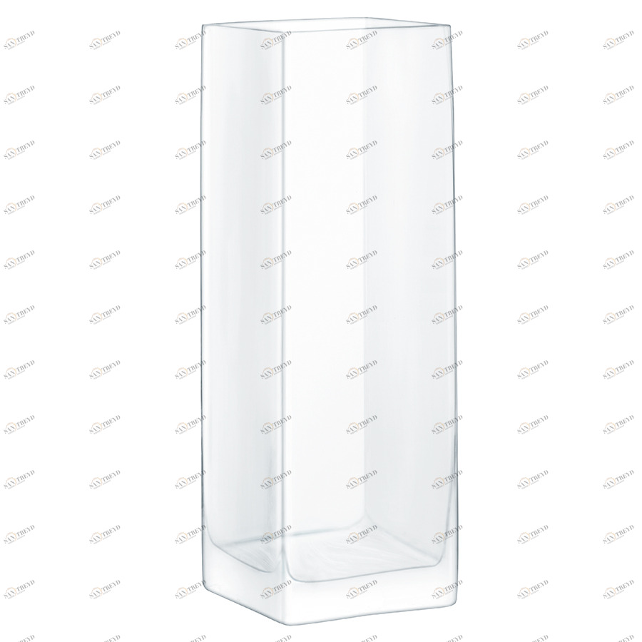 Ваза прямоугольная 60х20х20 см прозрачная Modular LSA INTERNATIONAL ДИЗАЙНЕРСКИЕ 253413 Прозрачный 