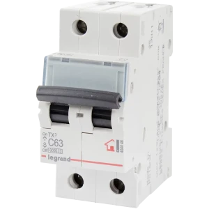 Автоматический выключатель Legrand TX3 2P C63 А 6 кА 12478431 STLM-2180313