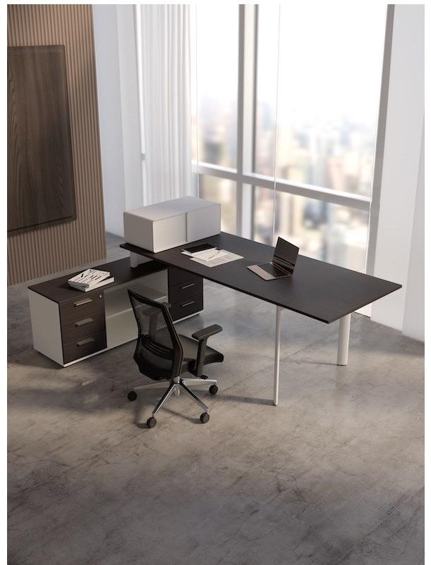 MASCAGNI Модульный прямоугольный рабочий стол Workstation 99ocat - Вид №4