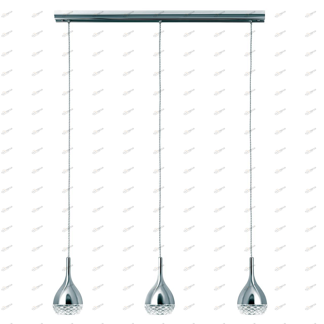 Подвесной светильник Mantra Khalifa 5161 MANTRA ДИЗАЙНЕРСКИЕ, KHALIFA 199005 Хром 