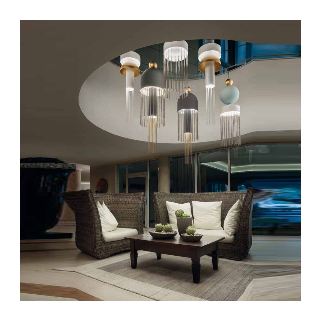 Masiero NAPPE XL3 mixed color светильник подвесной 119976 - Вид №1