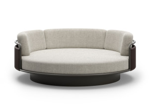 Ткань круглая Садовая кровать