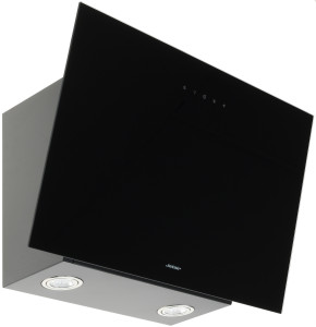 1109675 Вытяжка наклонная Jetair PRAGA 60/A/BL черный/черный