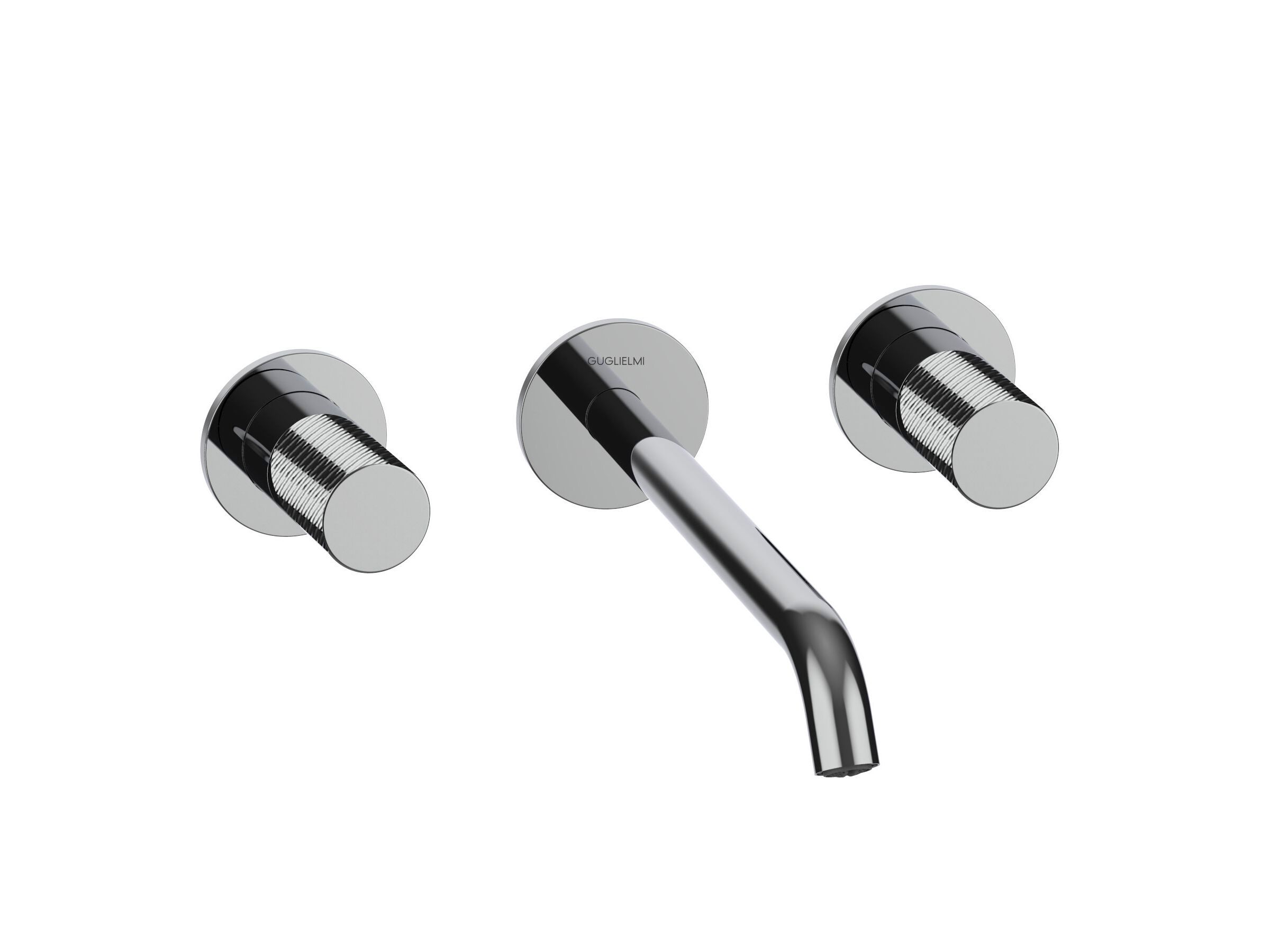 Настенный смеситель для раковины с 3 отверстиями GUGLIELMI RUBINETTERIE Sprint Color ARCH-00075384 - Вид №6