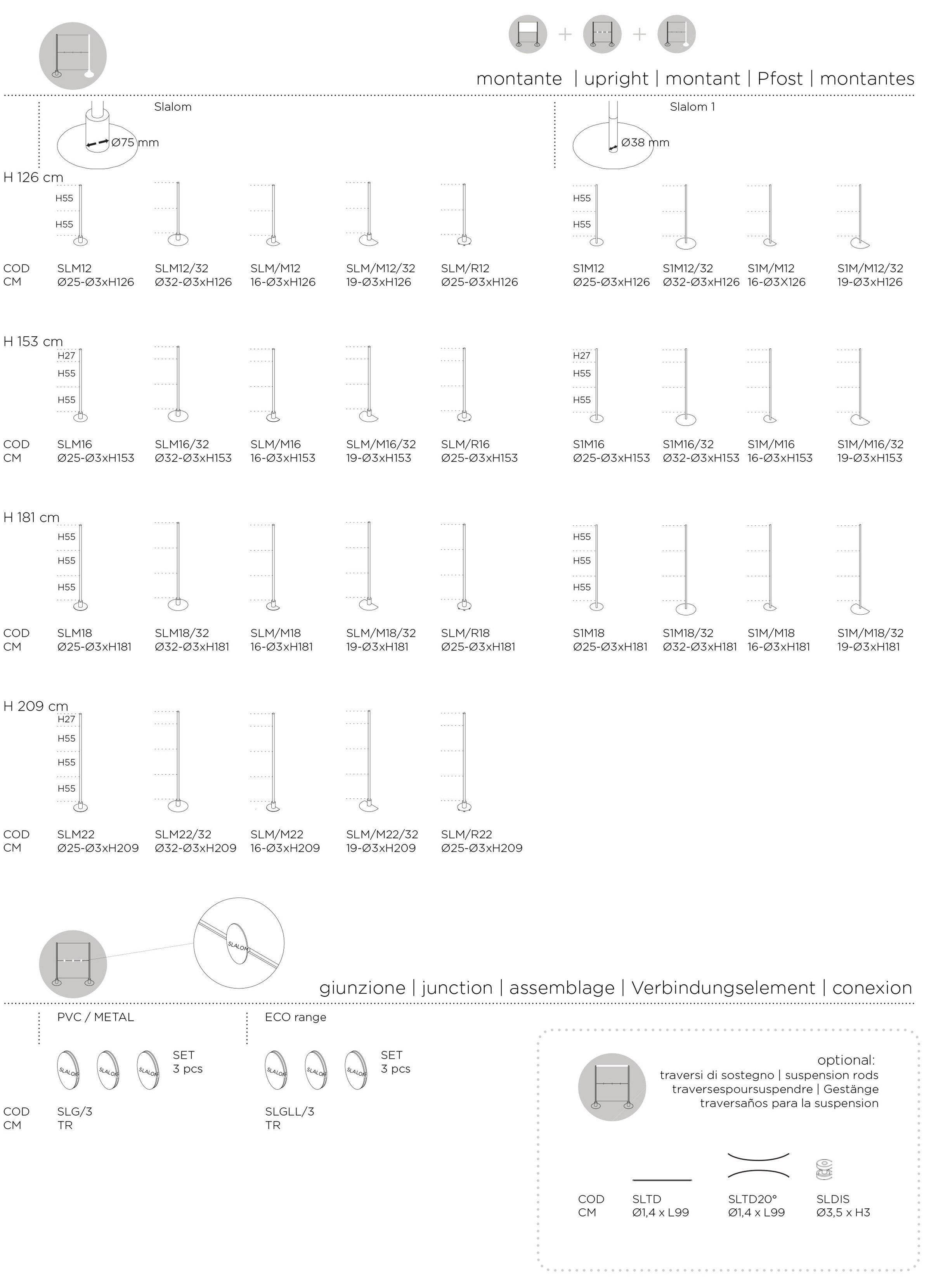 Отдельно стоящая офисная перегородка из алюминия и ПВХ Slalom СИСТЕМА ПЕРЕГОРОДОК ARCH-00037362 - Вид №9