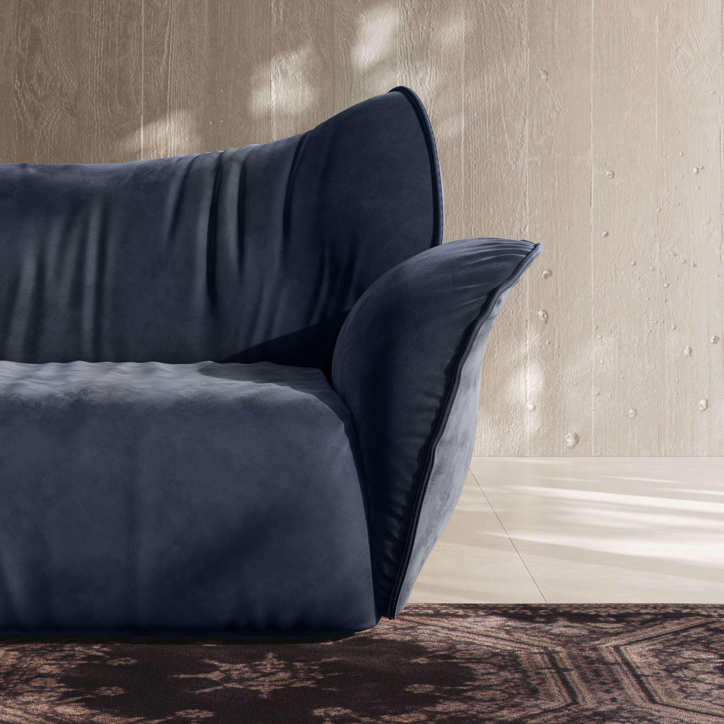 Кожаный диван Natuzzi Italia пышные ARCH-00039419 - Вид №6