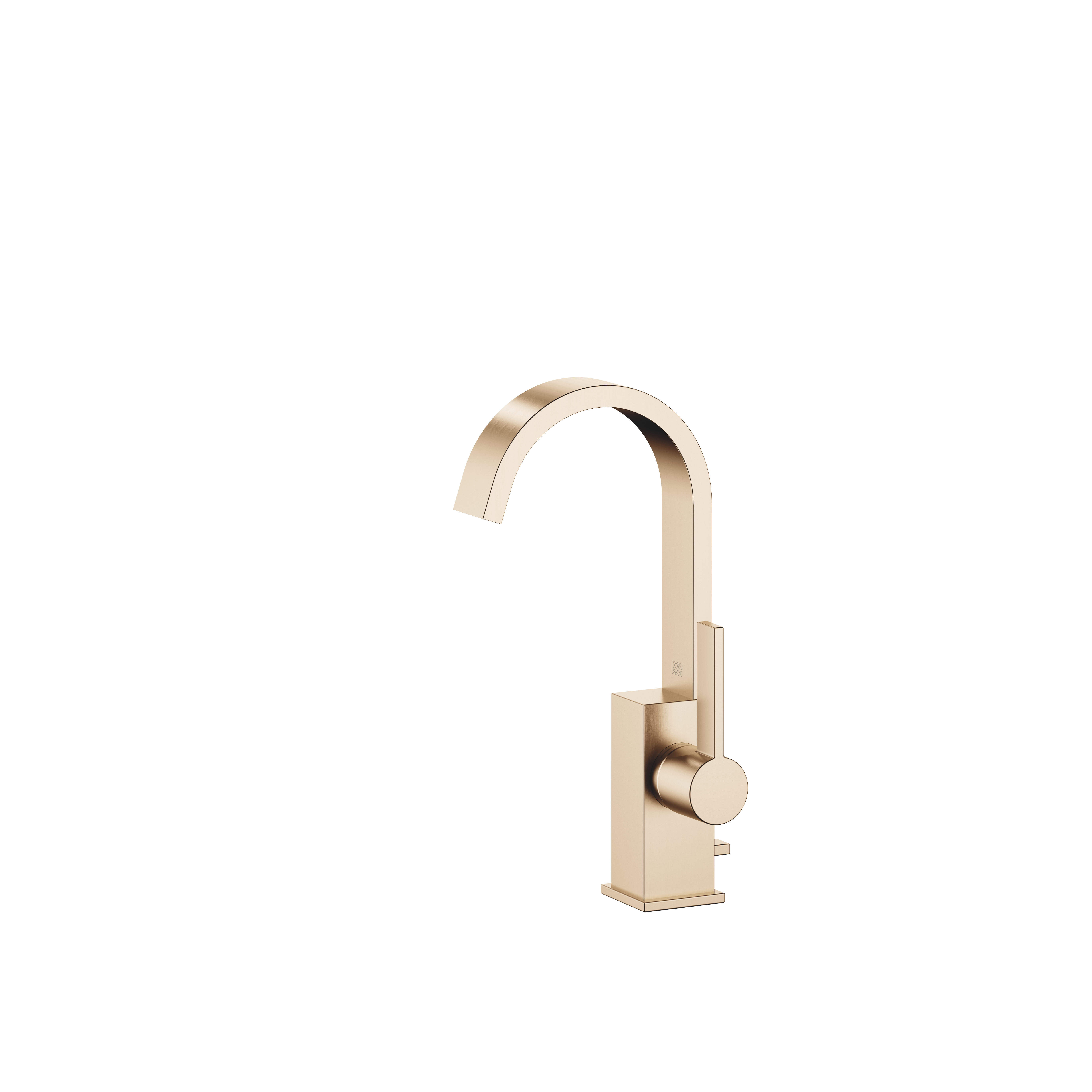 MEM Смеситель для раковины, однорычажный, без донного клапана - Brushed Champagne (22-каратное золото) DornBracht 33522782-46