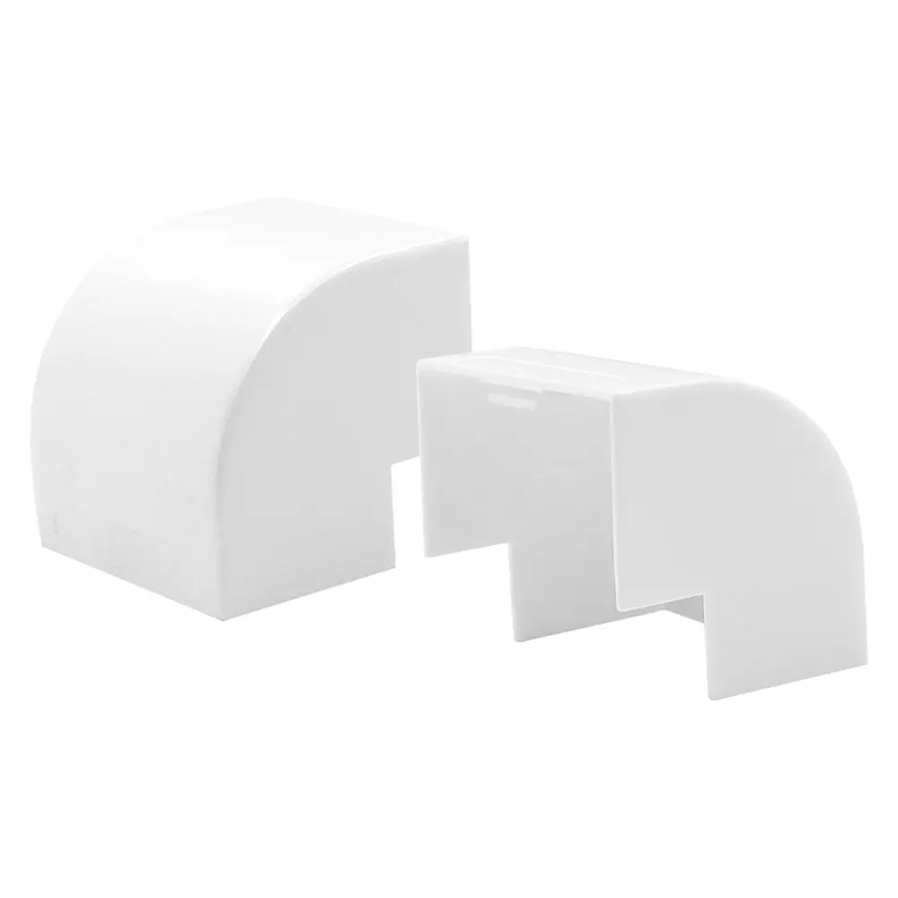 Угол внешний для кабель-канала Lexman КМН 40x25 мм цвет белый 4 шт STLM-2109341