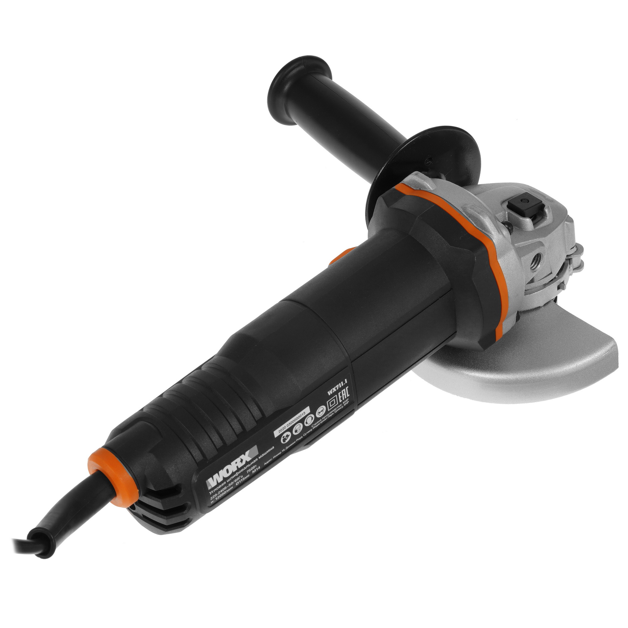 Углошлифовальная машина (УШМ) Worx WX711.1 5325125 STDN-0044718 - Вид №1