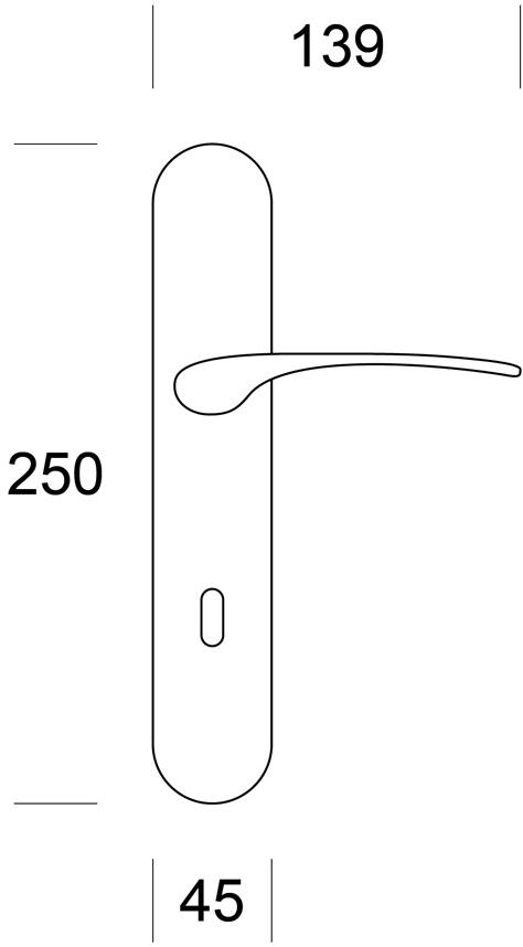 Ento Латунная ручка Flap 6110 - Вид №4