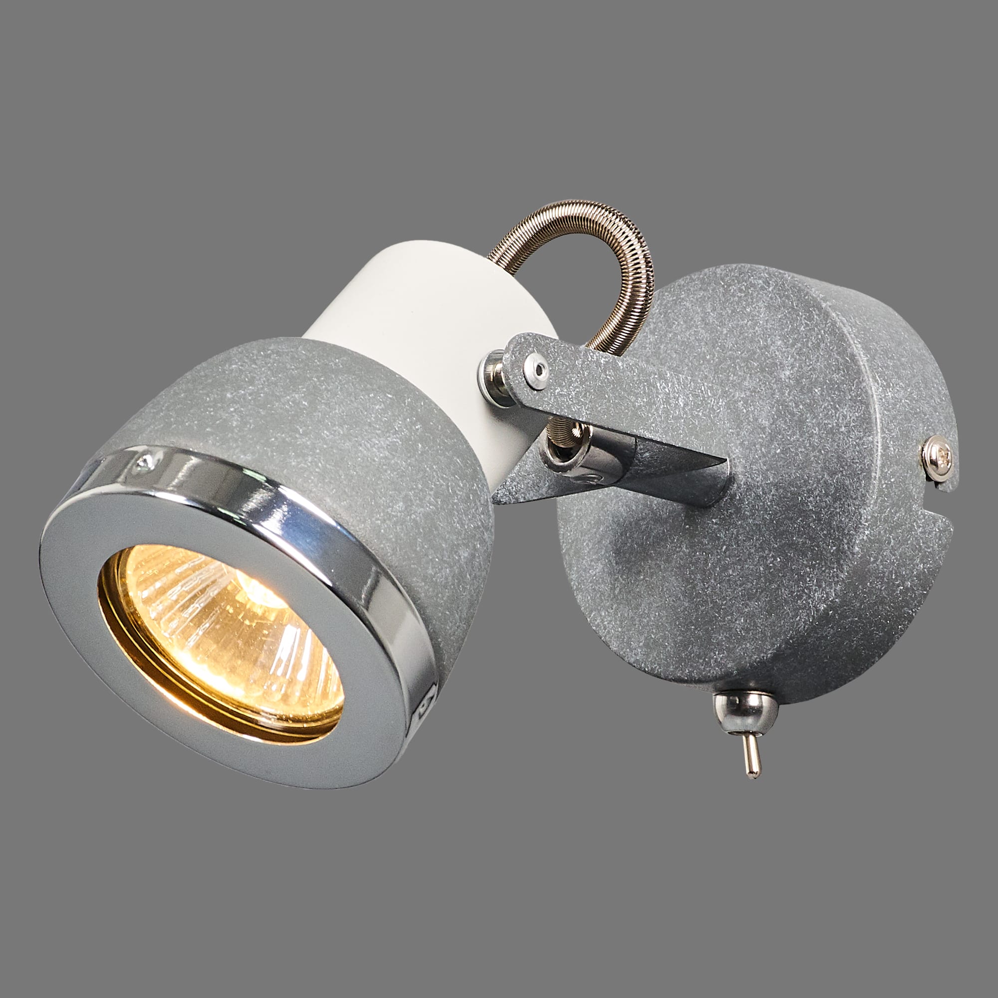 82156832 Спот GLOBO -1 GU10 1x50W серый 57000 Santreyd  - Вид №2