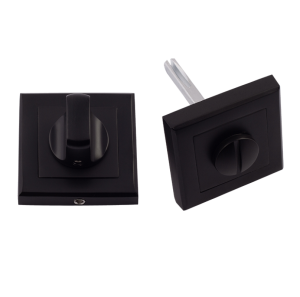 90541557 Фиксатор поворотный WC K-10 BL/BL черный матовый STLM-0272760 LOCKLY