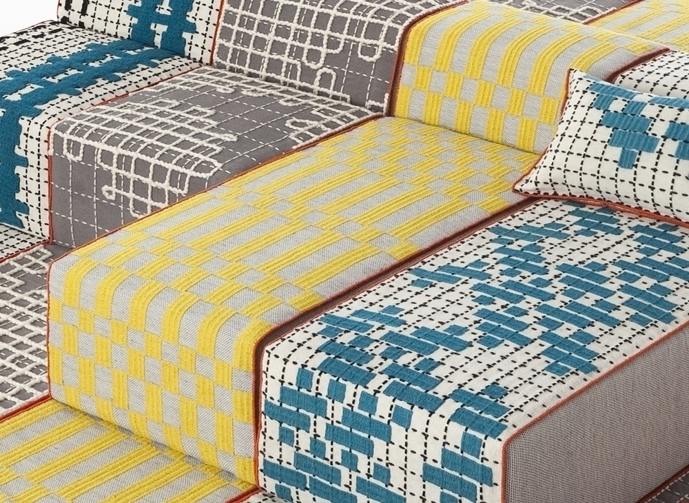 100197 Шезлонг C Turquoise GAN Bandas