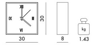 Настольные часы из ПММА Kartell TIC&TAC ARCH-00129178 - Вид №13
