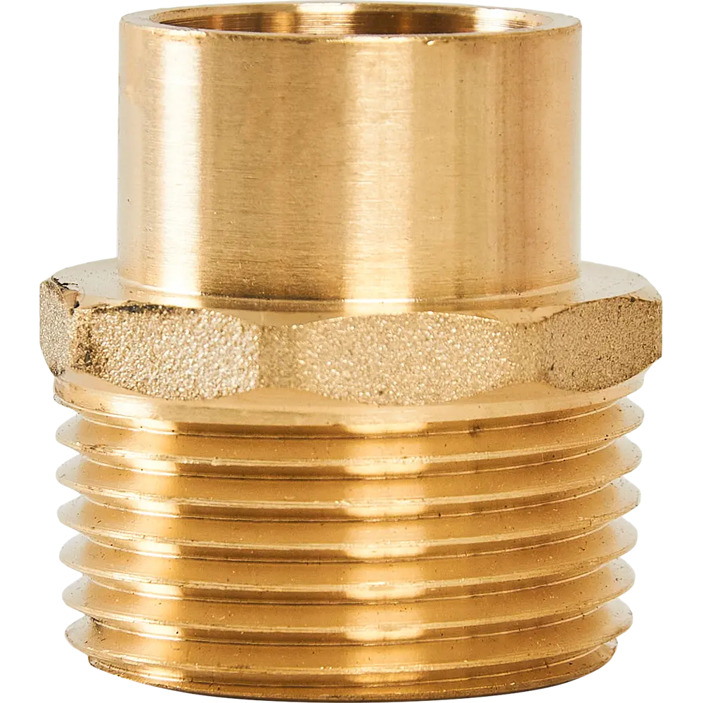 Муфта переходная Hailiang ø1"x22 мм наружная резьба медь 88673322 STLM-2079297  - Вид №1