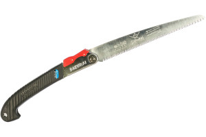 15848451 Складная пила с прямым полотном 2 угла фиксации, в футляре MP-240-MH SAMURAI