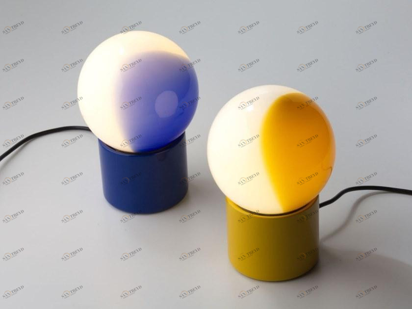 Martinelli Luce Настольная лампа из опалового стекла  820 