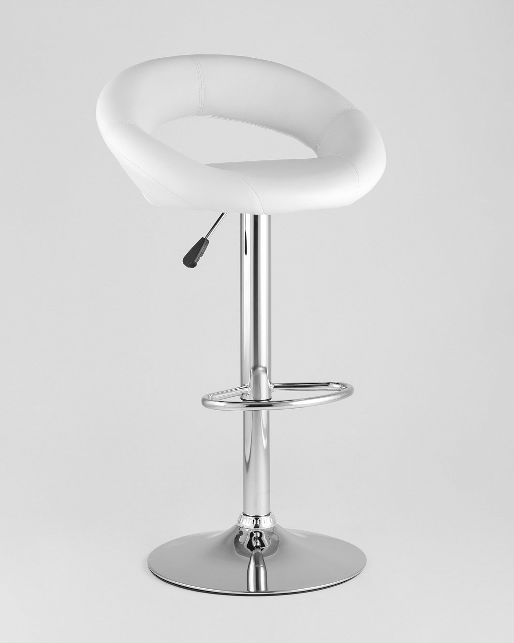Стул барный со спинкой белый из экокожи "Купер" STOOL GROUP  00-3945956 Белый  - Вид №1