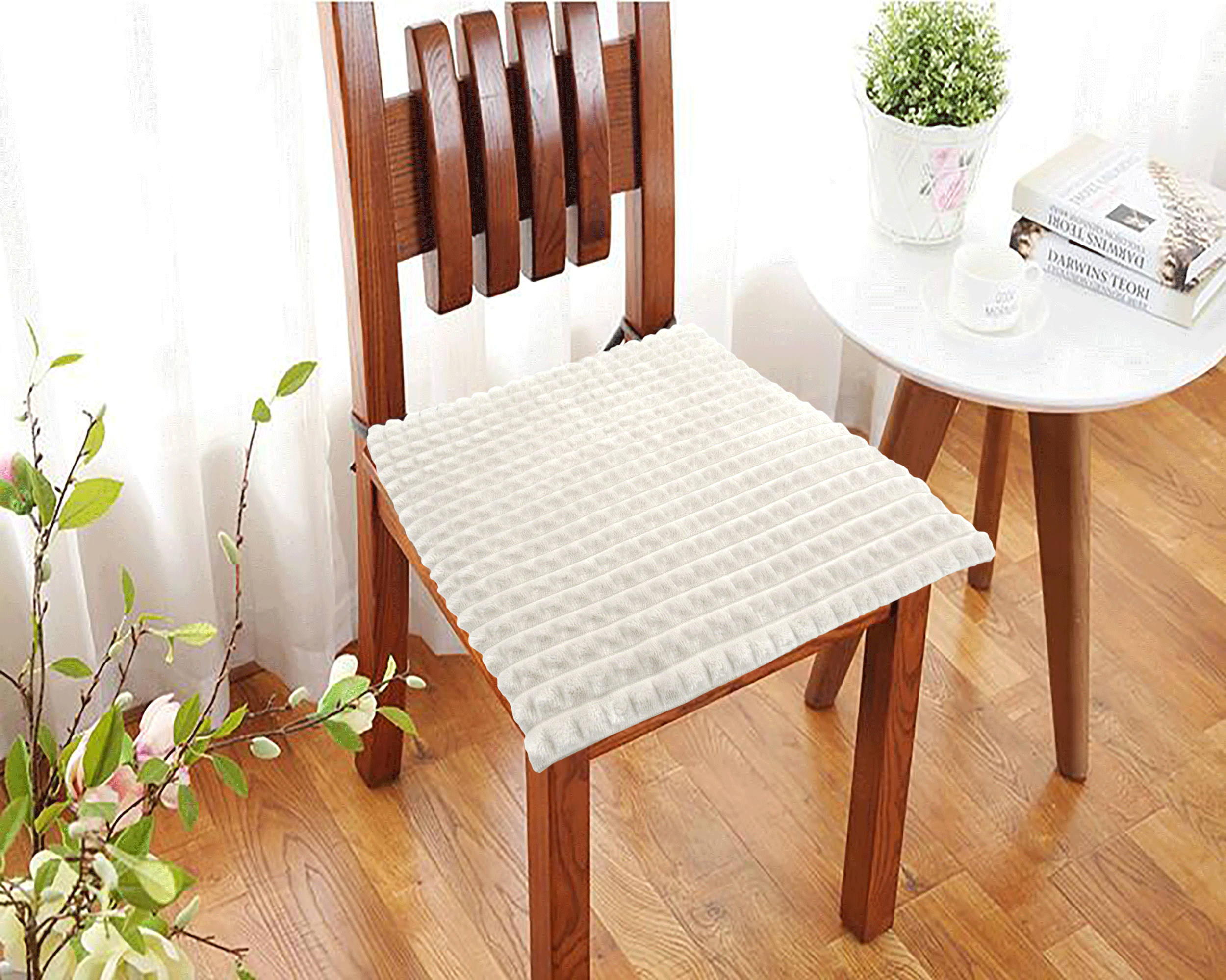 Santreyd Галета «Плюш» — декоративная подушка для стула 40×40 см 82234004 STLM-0022490 - Вид №3