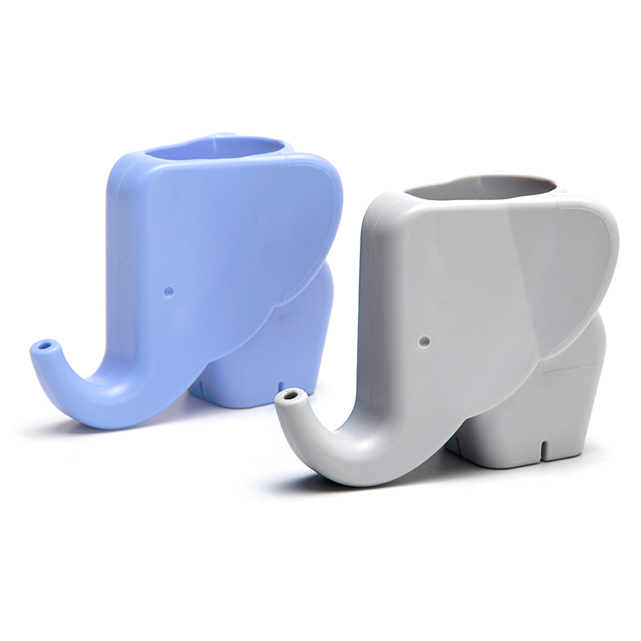 PE619 Емкость для ополаскивания рта jumbo jr. голубая Peleg Design  - Вид №10