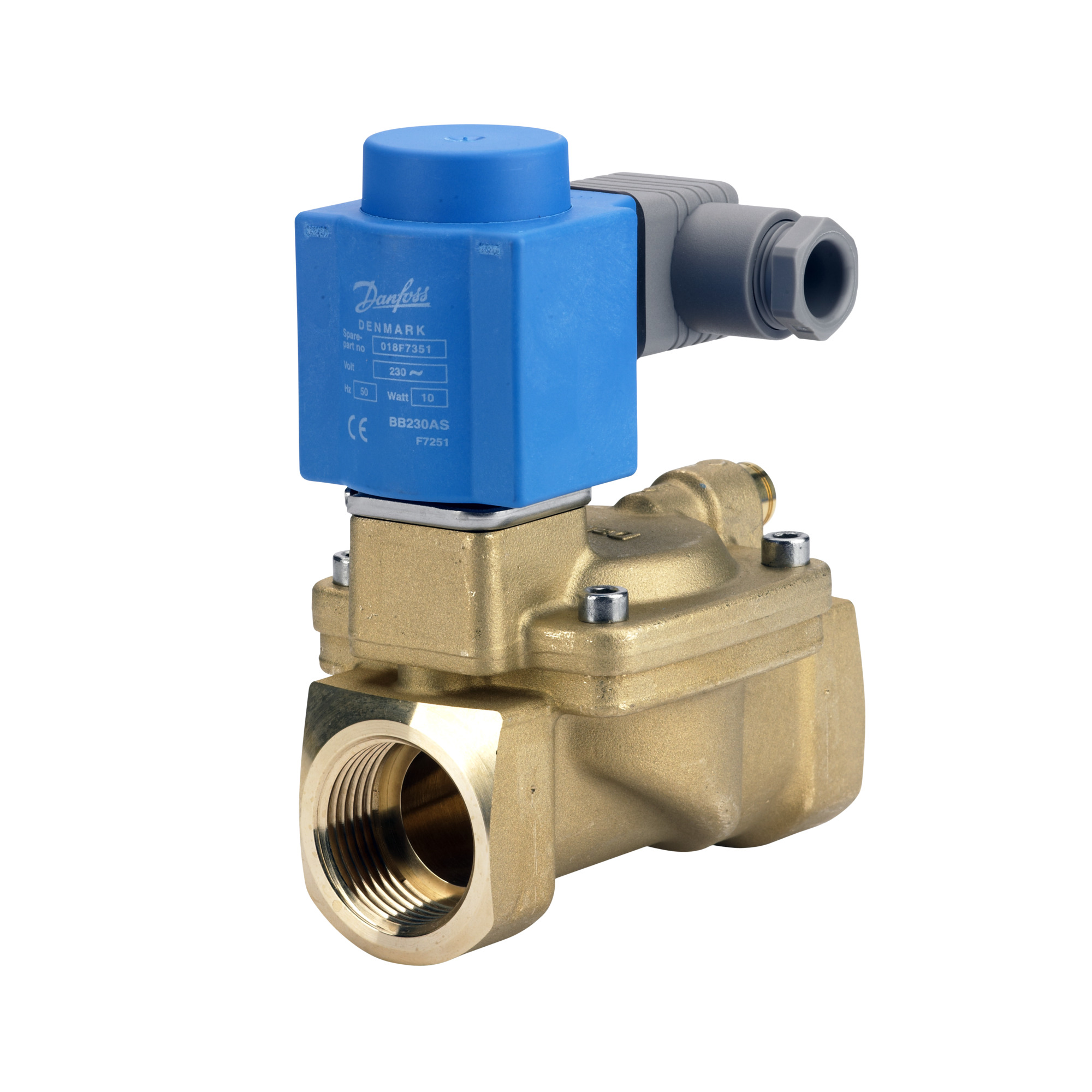 Danfoss EV220B — двухходовые электромагнитные клапаны для общей промышленности Клапан электромагнитный EV220B 032U7152  - Вид №38