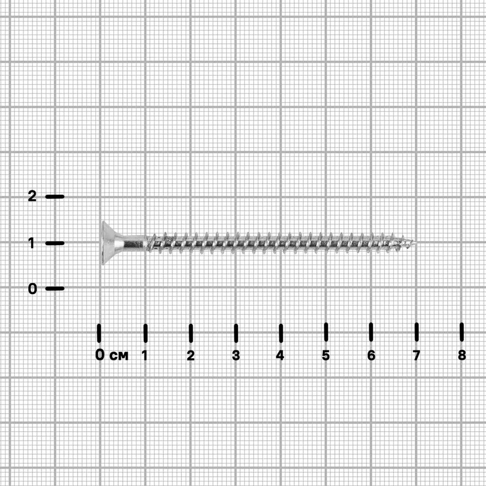 Универсальные саморезы Standers оцинкованные 5x70 мм для надежного крепления 89212927 STLM-1005425 - Вид №2