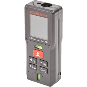 Дальномер лазерный Ресанта ДЛ-30 с дальностью до 30 м