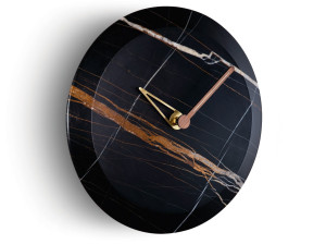 Настенные мраморные часы Sahara Noir