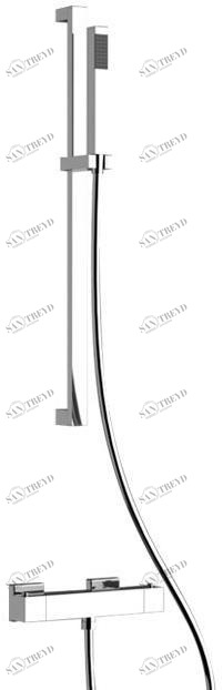 Remer Rubinetterie Термостатический смеситель для душа с ручным душем Q-elegance St 31 317q 317ds