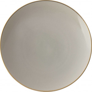 10640843 Lenox Тарелка закусочная Lenox "Трианна" 23см (дымчатая) Фарфор