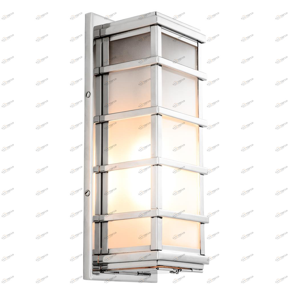 Светильник настенный серебристый Wall Lamp Welby 110474 EICHHOLTZ  00-3882662 Серебро 
