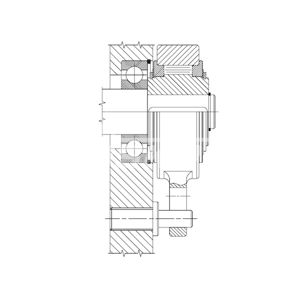 IS768 Обгонная муфта AV50 (GV50) ISKRA  - Вид №4
