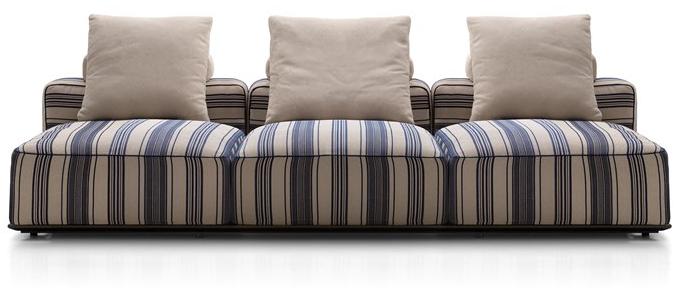 B&B Italia Outdoor Садовый диван из модульной ткани sun-id-1410409 - Вид №5