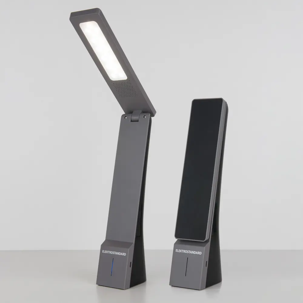 Лампа настольная светодиодная аккумуляторная Desk 3 Вт цвет чёрный/серый Elektrostandard STLM-2142476 - Вид №6