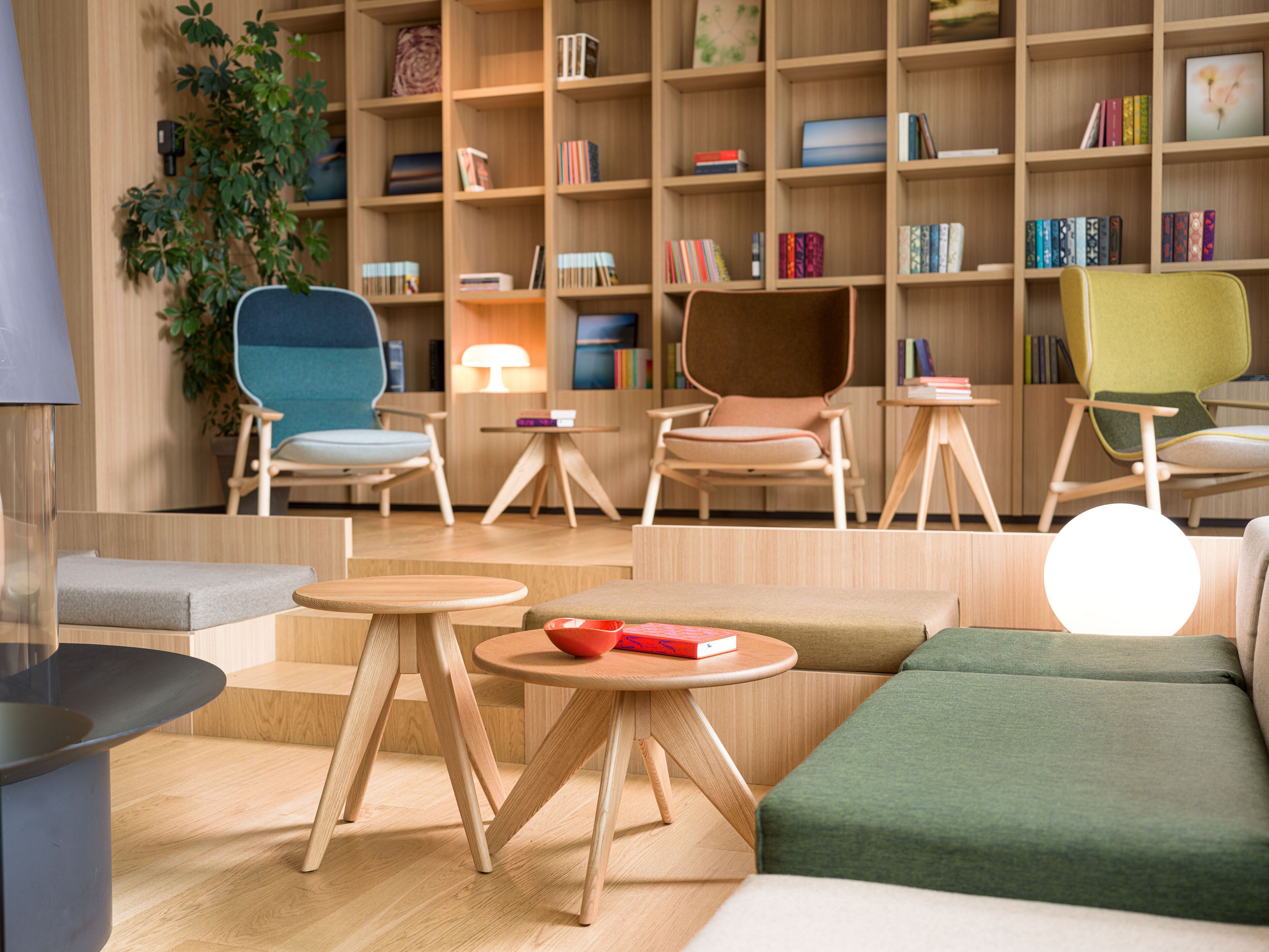 Высокий журнальный столик из ясеня SIPA Nasty ARCH-00061352 - Вид №4