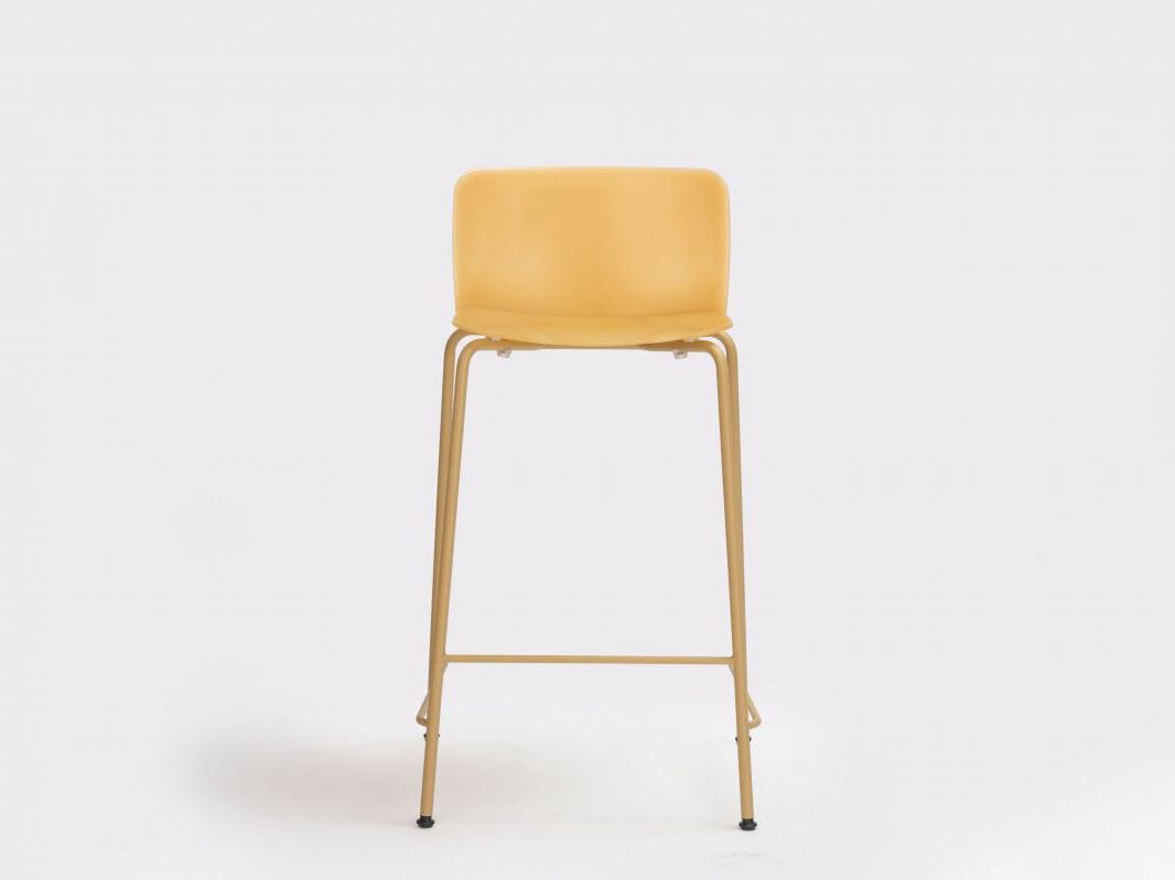 Высокий табурет из полипропилена с подставкой для ног ONDARRETA Supra ARCH-00145659