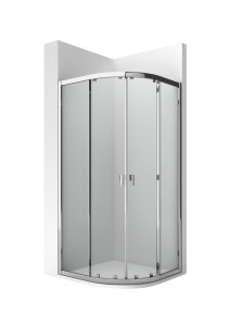 AM241......... MR - Угловой душ с 2 раздвижными створками + 2 стационарными ROCA Easy