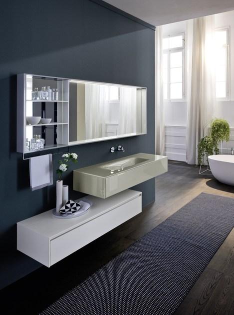 Ideagroup Подвесной туалетный столик с зеркалом Nyù sun-id-1379877 - Вид №2