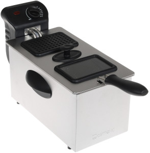 1122173 Фритюрница Clatronic FR 3587 серебристый