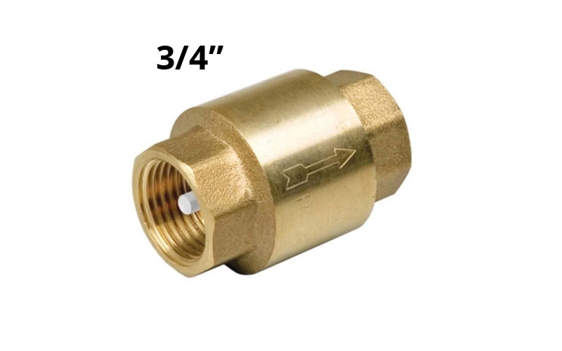60502 Обратный клапан 3/4" латунь LAB.Space 