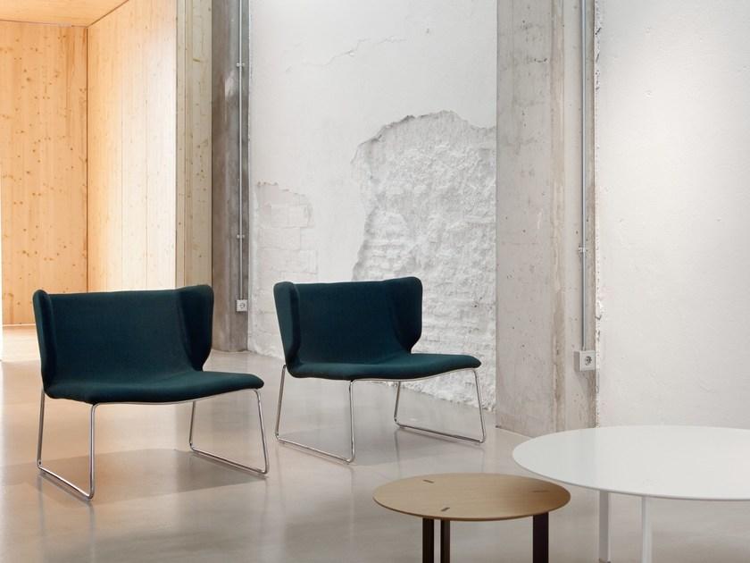 Viccarbe Санное кресло из ткани Wrapp sun-id-1390771 - Вид №2