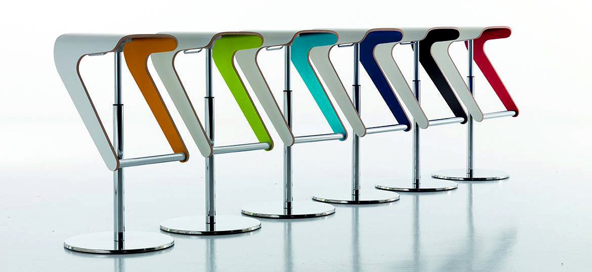 Барный стул WOODY PEDRALI 496  - Вид №1