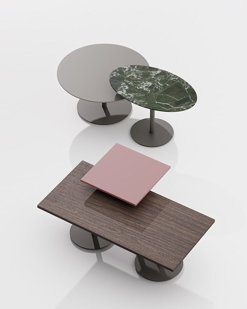 Деревянный квадратный журнальный столик PROF ARCH-00110267 - Вид №4