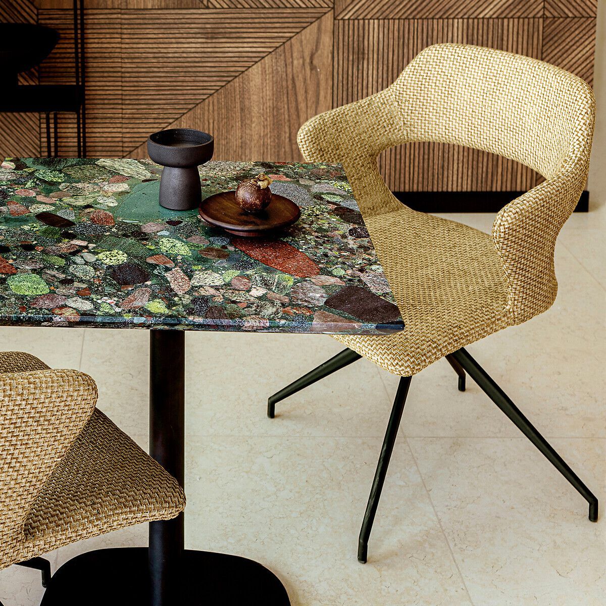 Квадратный каменный стол AMPM BELDIXE ARCH-00033819 - Вид №6