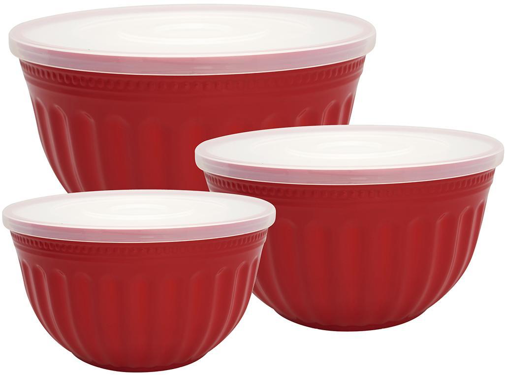 Набор из 3-х контейнеров Alice red Greengate PLABOW3PW1004