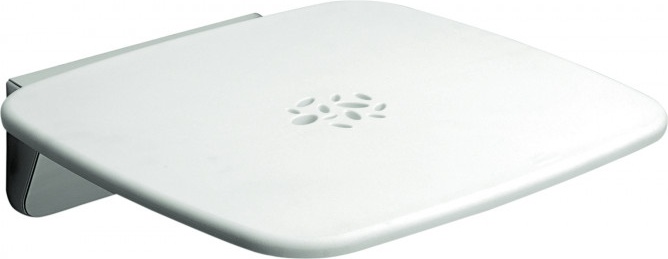 B9645BI Design B9645 BI Откидное сиденье для душа (белый) COLOMBO Colombo Design  - Вид №2