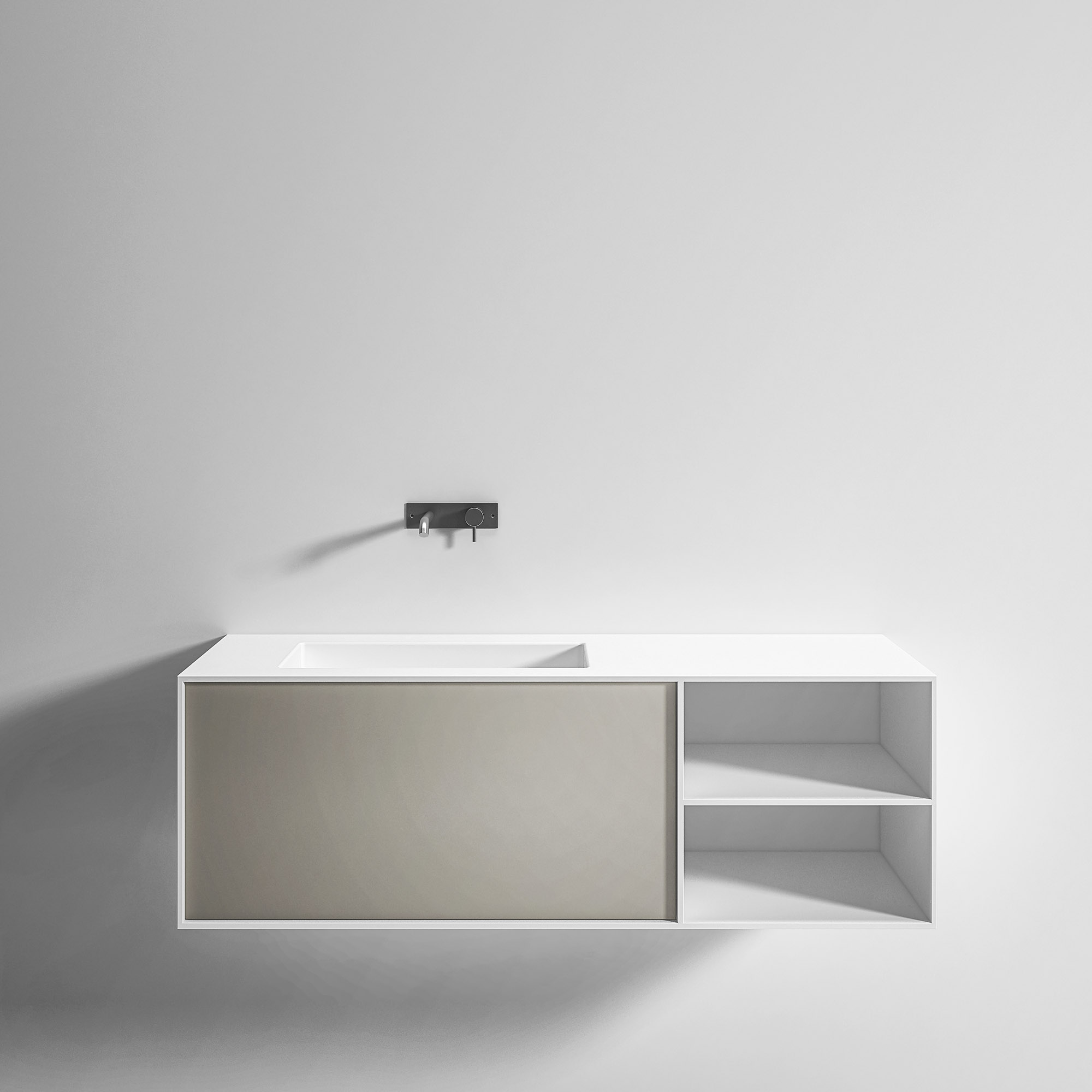 Rexa Design Unico с ящиком и открытым элементом REXA-ST324 