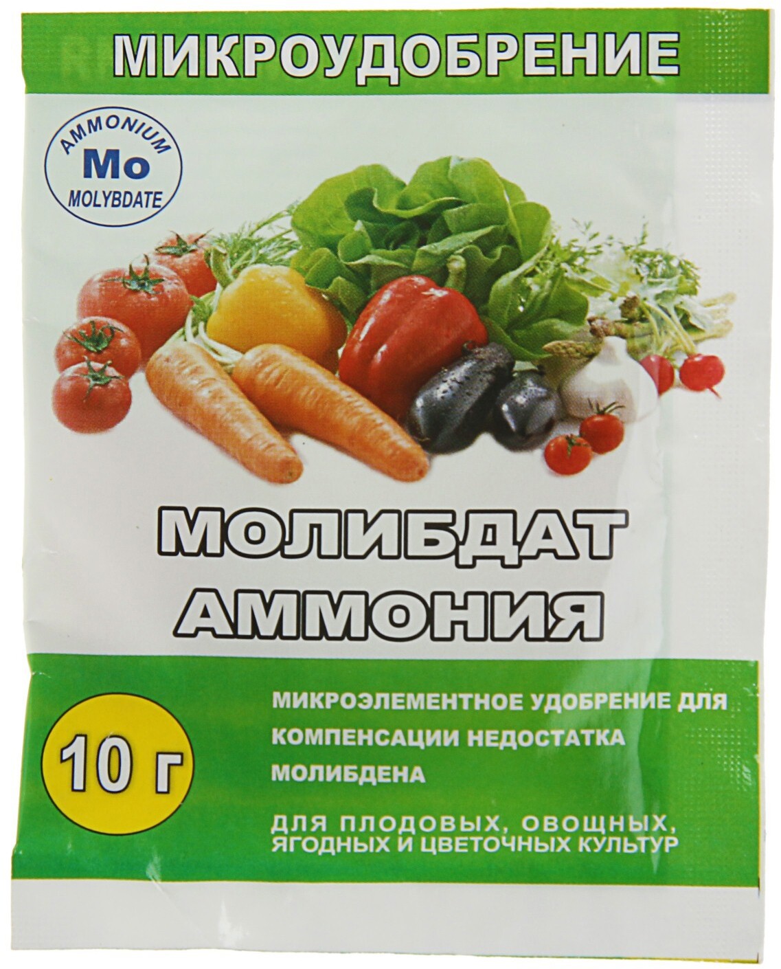 91082782 Микроудобрение Молибдат аммония 10 г STLM-0474989 GREEN LAND